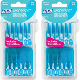 TePe+EasyPick+Cleaning+M%2FL+Blue+36+Pack