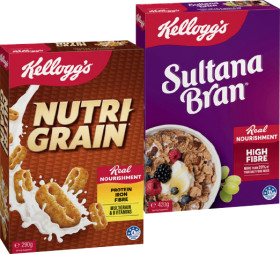 Kelloggs-Cereal-NutriGrain-290g-Sultana-Bran-420g-or-Special-K-Original-300g on sale