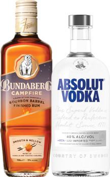 Bundaberg-Bourbon-Barrel-Campfire-Rum-or-Absolut-Vodka-Range-700mL on sale