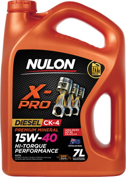 Nulon+X-Pro+High+Torque+Performance+Engine+Oil+15W-40+7L
