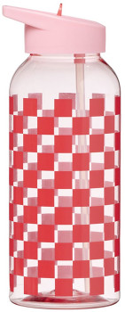 NEW+Studymate+1L+Bottle+Print+-+Red