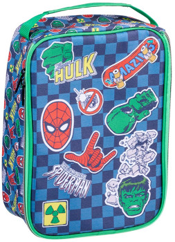 Marvel+Hulk+vs+Spiderman+Rectangular+Lunch+Bag