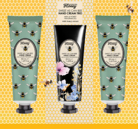 NEW+Gardeners+Honey+Sweet+As+Can+Bee+Hand+Cream+Trio