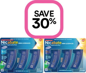 Save-30-on-Selected-Nicabate-Products on sale
