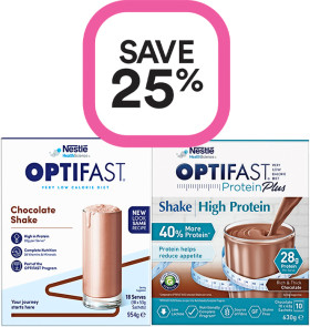 Save-25-on-Selected-Optifast-Products on sale