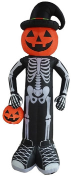 Skeleton+Pumpkinman
