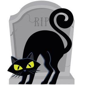 Halloween-Black-Cat-Mobile-45cm on sale