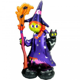 Airloonz-Witch-Foil-Balloon-139cm on sale
