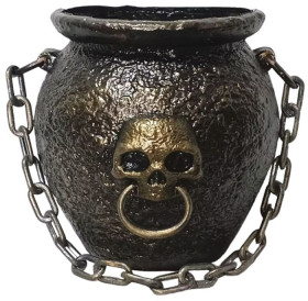 Cauldron-with-Skull-50cm on sale