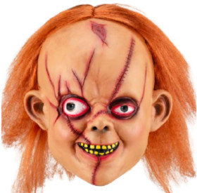 Latex-Chucky-Mask on sale