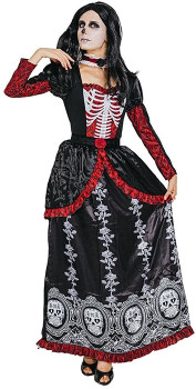 Skeleton-Princess-Costume on sale