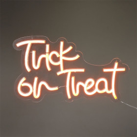 Trick-or-Treat-Neon-Sign-40cm on sale