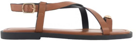 Hardware+Strappy+Sandals