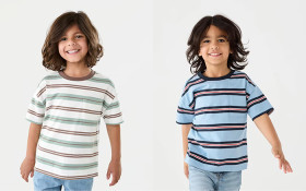 Oversized-Stripe-T-Shirt on sale