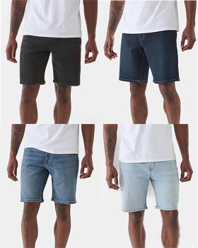 Straight-Denim-Shorts on sale