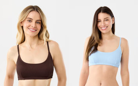 Ribbed-Crop-Bralette-Bikini-Swim-Top on sale