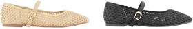 Point+Toe+Woven+Ballet+Slingback+Flats