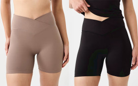 Active-Womens-Cloudform-V-Front-Bike-Shorts on sale