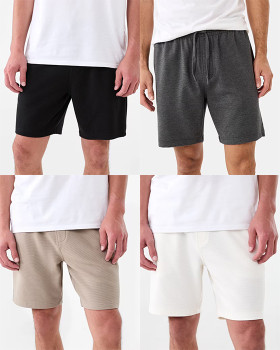 Textured+Fleece+Shorts