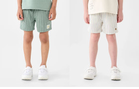 Textured+Knit+Shorts