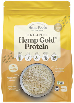 Hemp+Foods+Australia+Organic+Hemp+Gold+Protein+Powder+900g