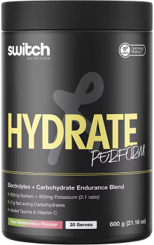 Switch+Nutrition+Hydrate+Perform+Electrolytes+%2B+Carbs+Watermelon+600g