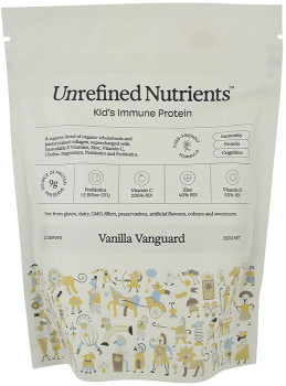 Unrefined+Nutrients+Kid%26%23039%3Bs+Immune+Protein+Vanilla+Vanguard+330g