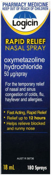 Logicin-Rapid-Relief-Nasal-Spray-18ml on sale