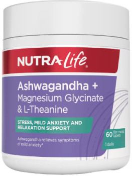 Nutra-Life+Ashwagandha+%2B+Magnesium+Glycinate+%26amp%3B+L-theanine+60+Tablets