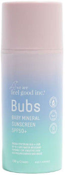 We+Are+Feel+Good+Inc.+Bubs+Baby+Mineral+Sunscreen+SPF50%2B+100g