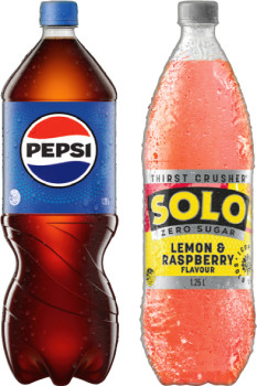 Pepsi-Solo-or-Lipton-Sparkling-Ice-Tea-I25-Litre-Selected-Varieties on sale