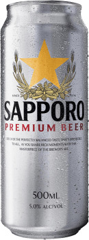 Sapporo-Premium-Beer-Can-500mL on sale