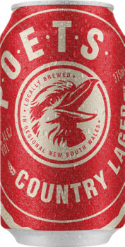 POETS-Country-Lager-Block-Cans-375mL-30-Pack on sale