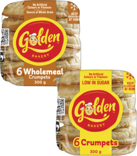 Golden-Crumpet-Rounds-6-Pack-300g on sale