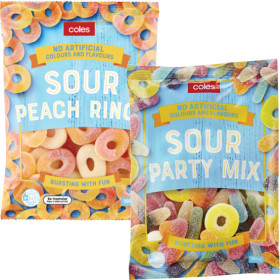 Coles-Lollies-150g on sale