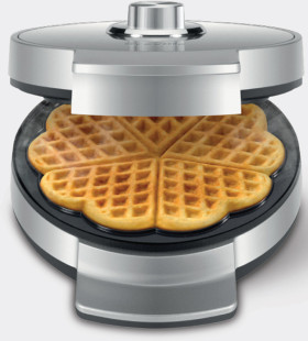 Breville+The+Sweetheart+Classic+Waffle+Maker+-+Brushed+Stainless+Steel
