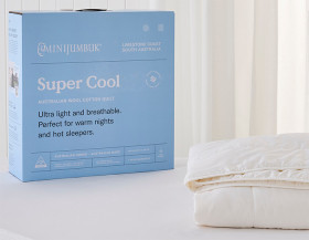 Minijumbuk-Super-Cool-Australian-Wool-Cotton-Quilt on sale
