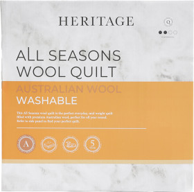 Heritage-All-Seasons-Wool-Quilt on sale