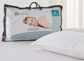 Downia-Everyday-Duck-Feather-Down-Pillow on sale