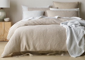 Australian-House-Garden-Beechworth-Stonewashed-Cotton-Waffle-Quilt-Cover-Set on sale