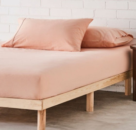 Vue-Stonewashed-Cotton-Fitted-Sheet on sale