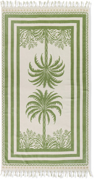 Australian-House-Garden-Palm-Beach-Towel-Green on sale