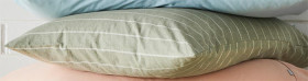 Vue+Stonewashed+Cotton%E2%80%A8+Pillowcase+Pair+-+Green+Stripe