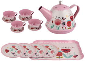 NEW+Wonder+Co.+Home+Blossom+Tea+Party+Playset