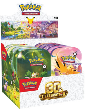 NEW-Pokmon-Trading-Card-Game-30th-Mini-Tin on sale