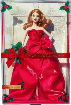 NEW+Barbie+Holiday+Red+Hair+Doll