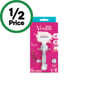 Gillette-Venus-Comfortglide-Olay-Razor-With-Refill on sale