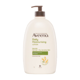 Aveeno-Daily-Moisturising-Body-Lotion-Fragrance-Free-Sensitive-Skin-1-Litre on sale