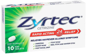 Zyrtec-Rapid-Acting-Allergy-Hayfever-Tablets-10-Pack on sale