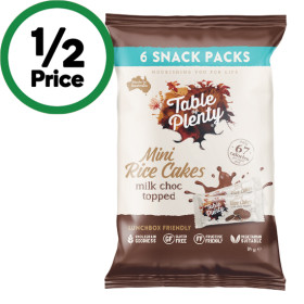 Table-of-Plenty-Mini-Rice-Cakes-84-102g-Pk-6-From-the-Health-Food-Aisle on sale